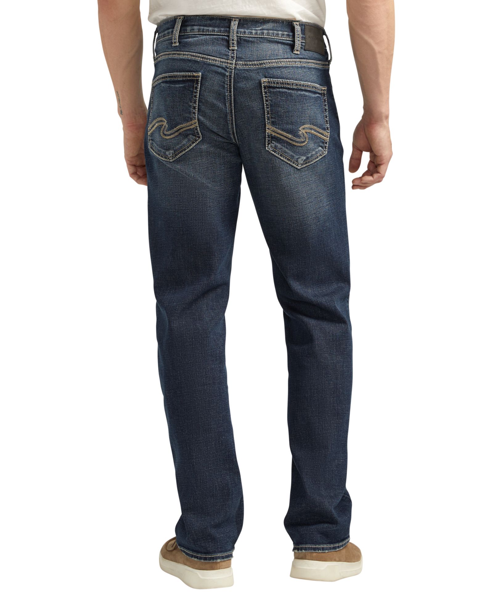 Мужские джинсы Silver Jeans Co. Grayson Classic Fit Straight Leg