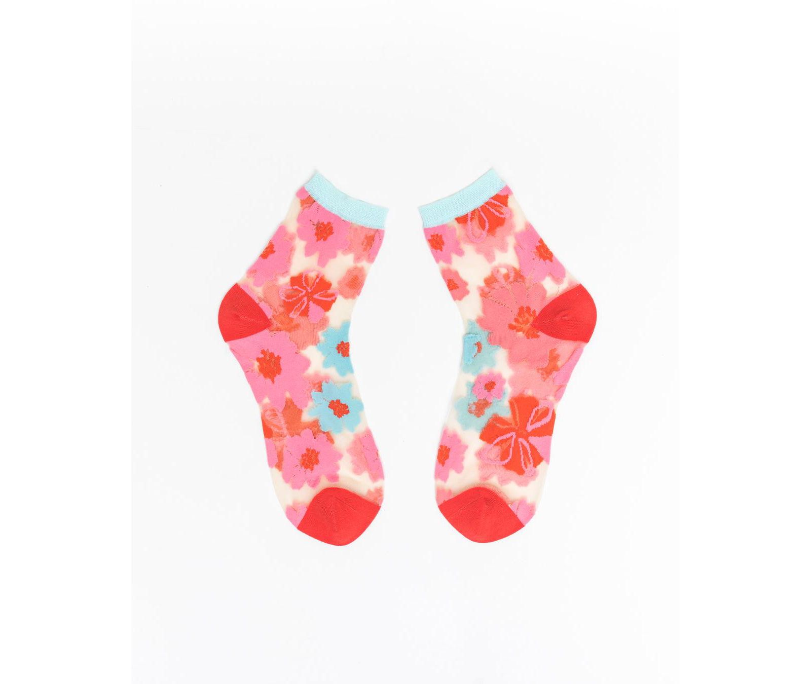 Женские носки Sock Candy Ribbon Roses Sheer