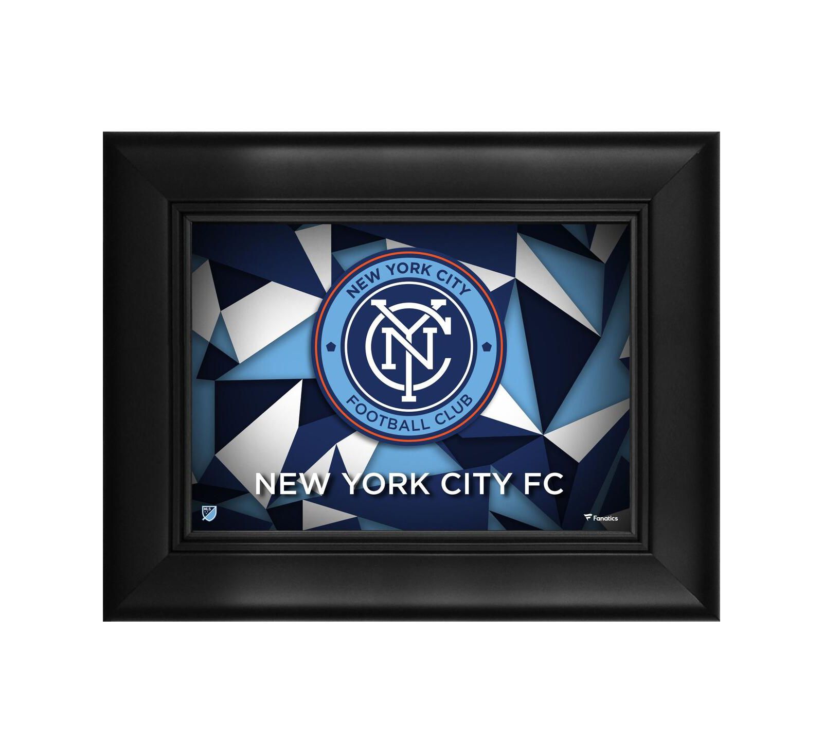 New York City FC Framed 5" x 7" Team Logo Collage