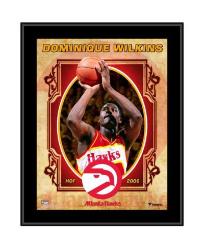 Dominique Wilkins Atlanta Hawks 10.5'' x 13'' Sublimated Hardwood Classics Player Plaque