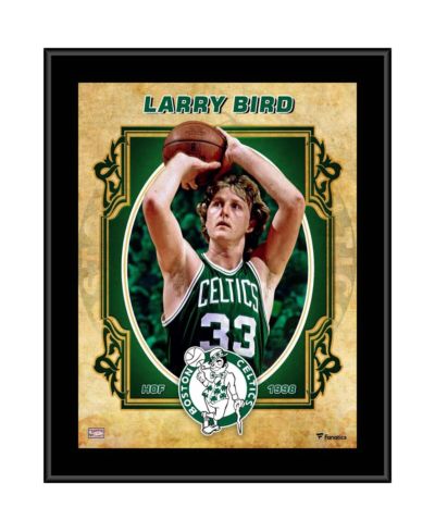 Larry Bird Boston Celtics 10.5'' x 13'' Sublimated Hardwood Classics Player Plaque