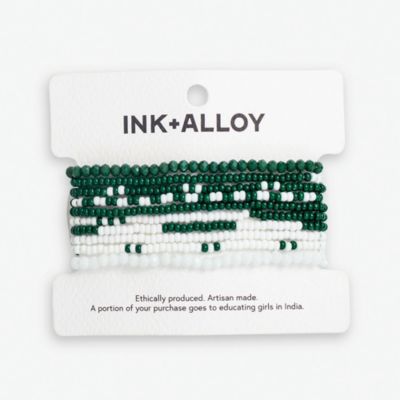 Green & White