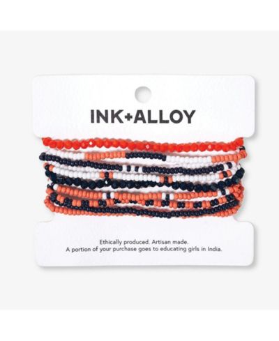 Navy & Orange