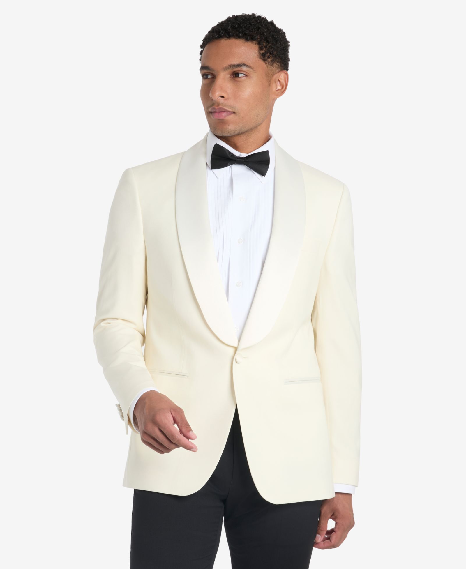 Tommy Hilfiger Men's White Evening Jacket