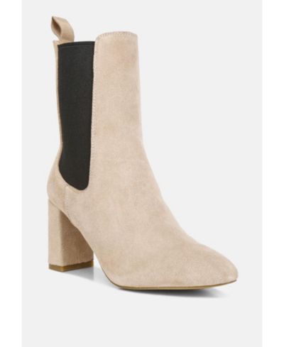 Женские ботильоны Gaven Womens Suede High Ankle Chelsea из замши