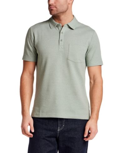Weatherproof Vintage Мужская рубашка поло Waffle Short-Sleeve