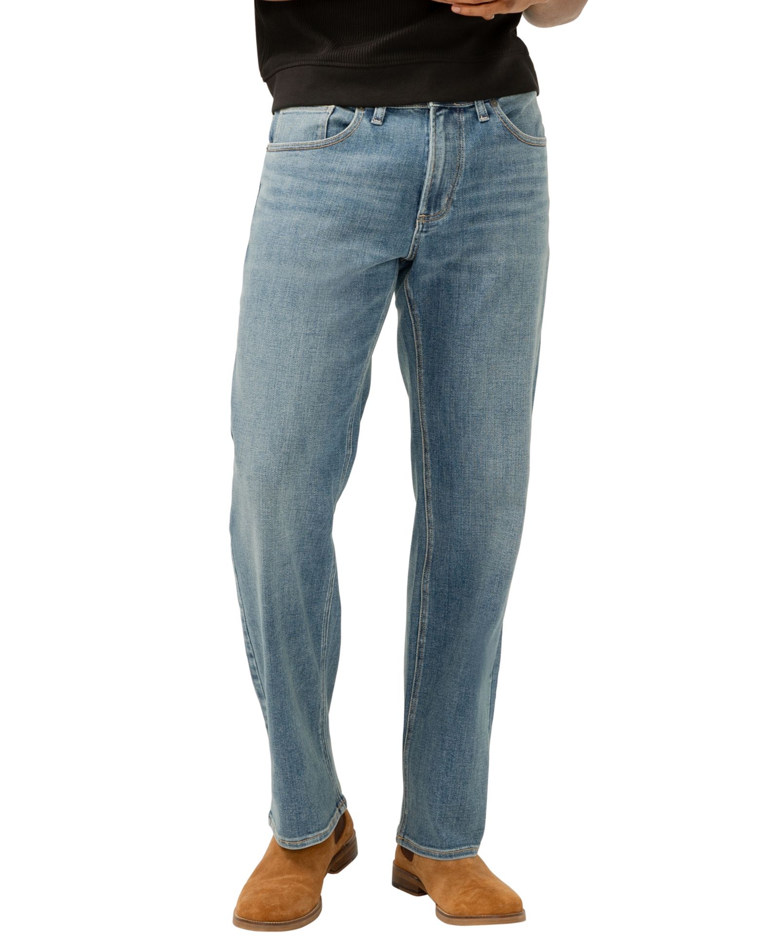 Silver Jeans Co. Gordie Relaxed Fit Straight Leg Jeans