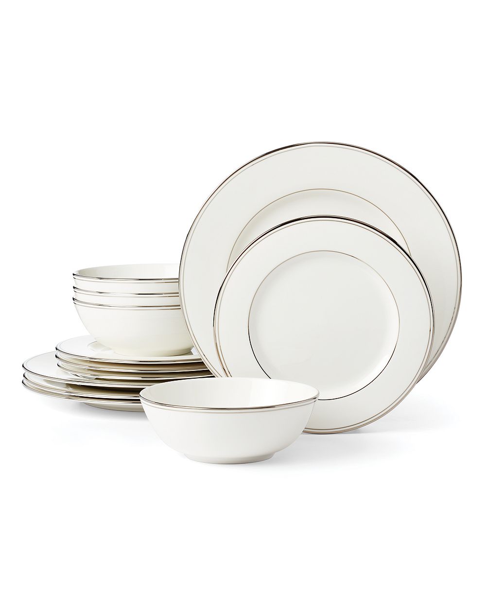 Lenox Federal комплект из 12 предметов, обеденная посуда, сервировка на 4 персоны
