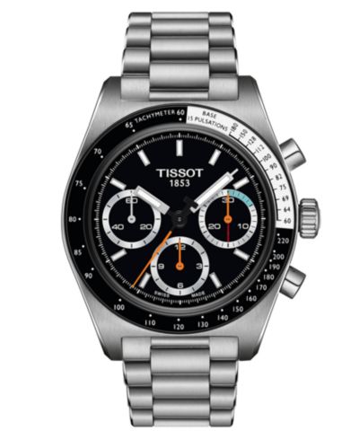 Tissot Мужские часы PRS 516 Swiss Automatic Chronograph, Stainless Steel, 41mm