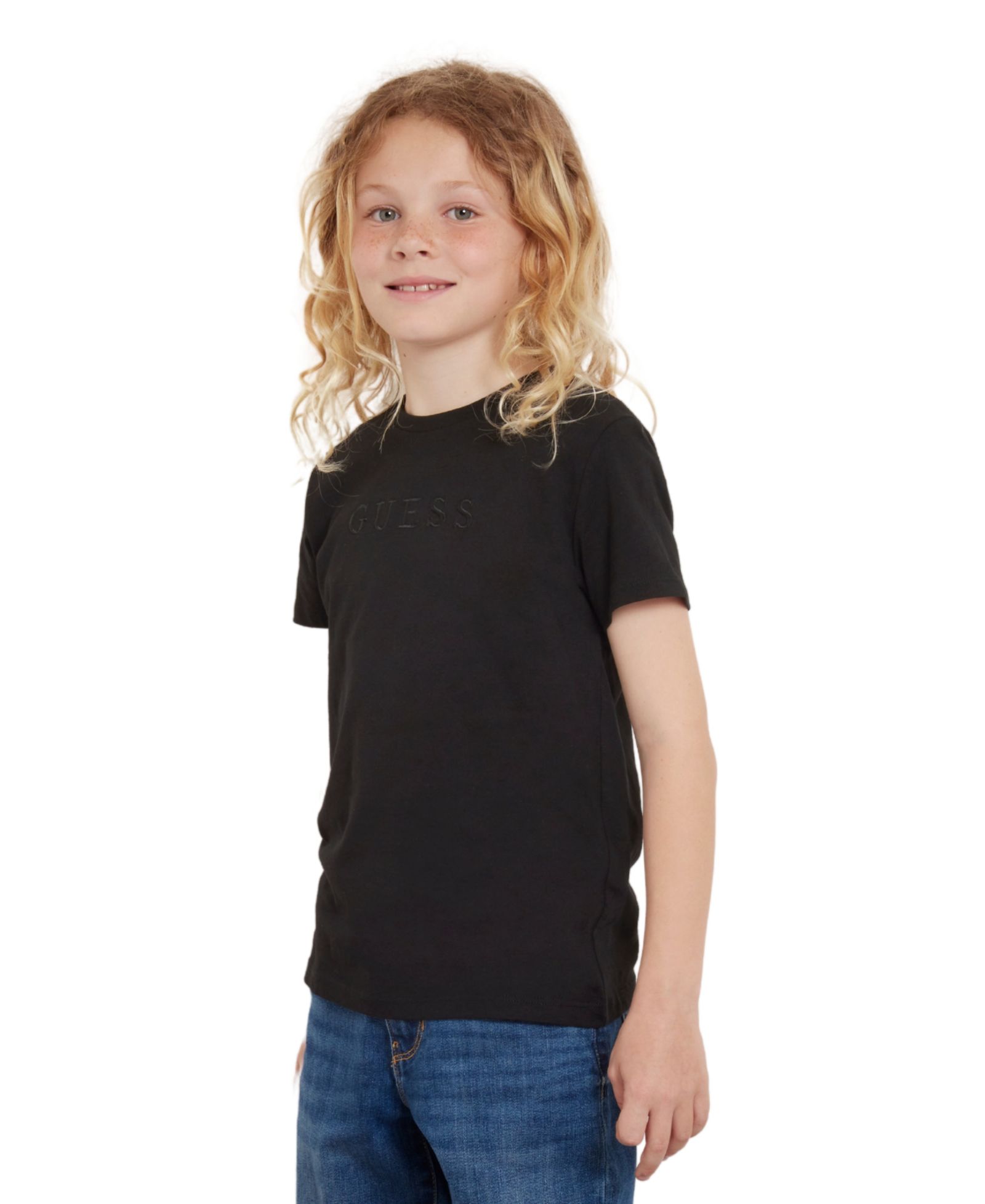 GUESS Детский T-shirt с вышитым логотипом