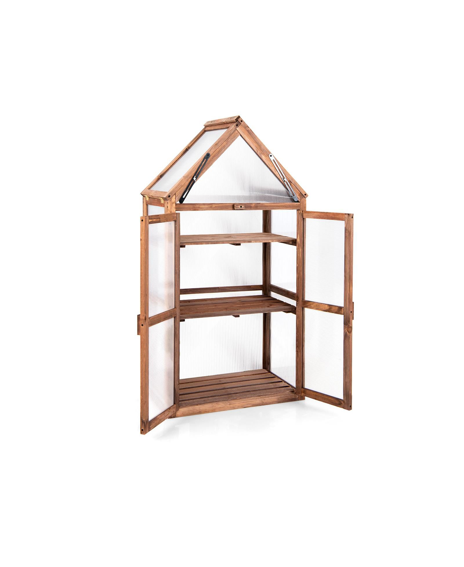 Мини-теплица Cold Frame из дерева для овощей и цветов