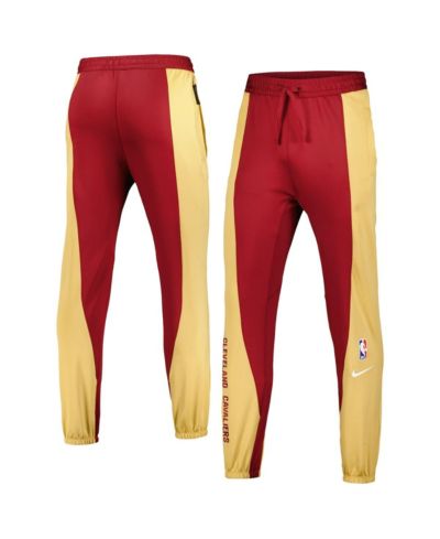Men's Nike Wine, Gold Cleveland Cavaliers 2023/24 Authentic Showtime Pants