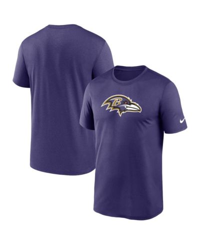 Men's Nike Purple Baltimore Ravens Legend Logo Performance T-shirt