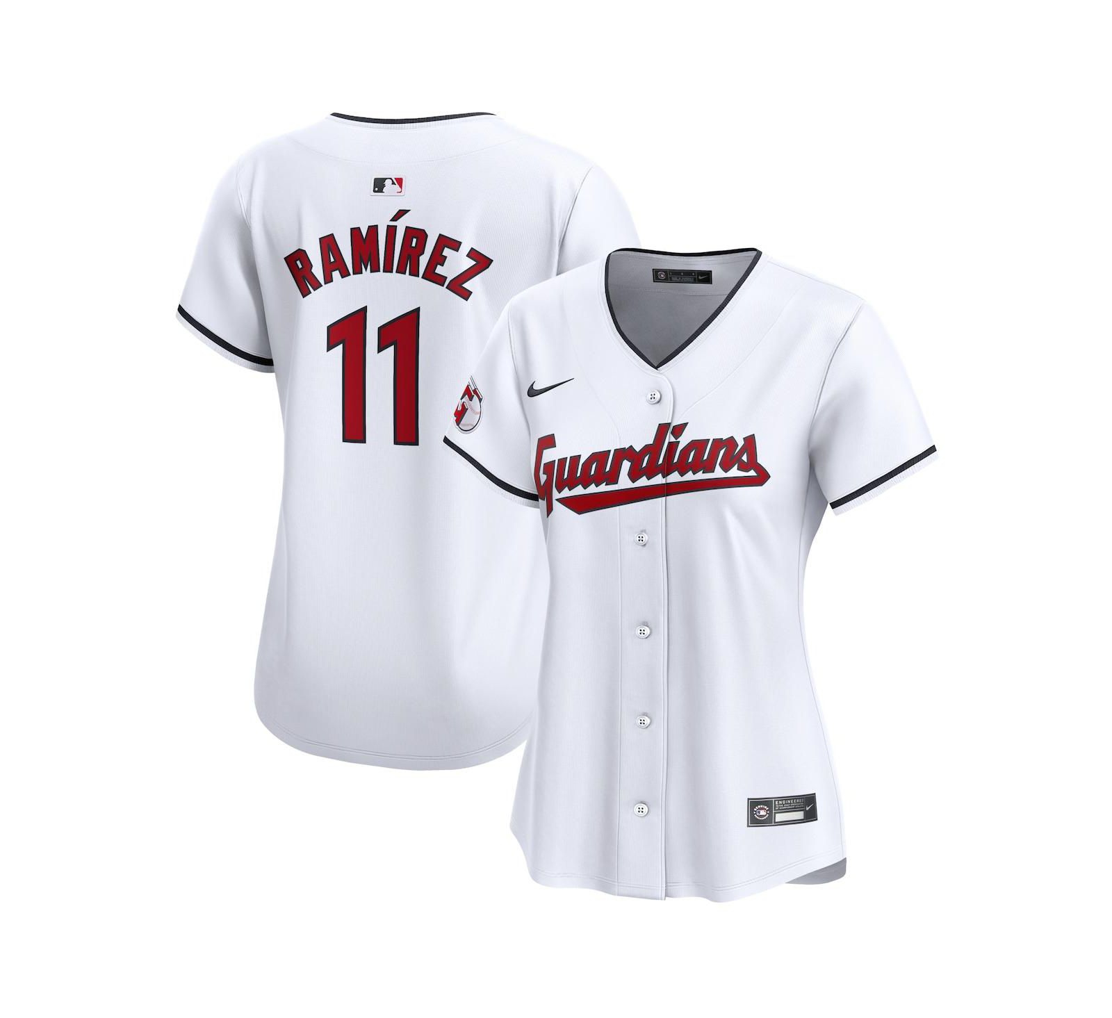 Nike Женская джерси Cleveland Guardians Jose Ramirez
