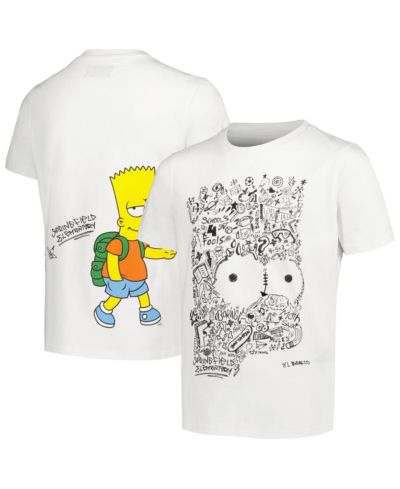 Детская футболка Freeze Max White The Simpsons Bart Sketch