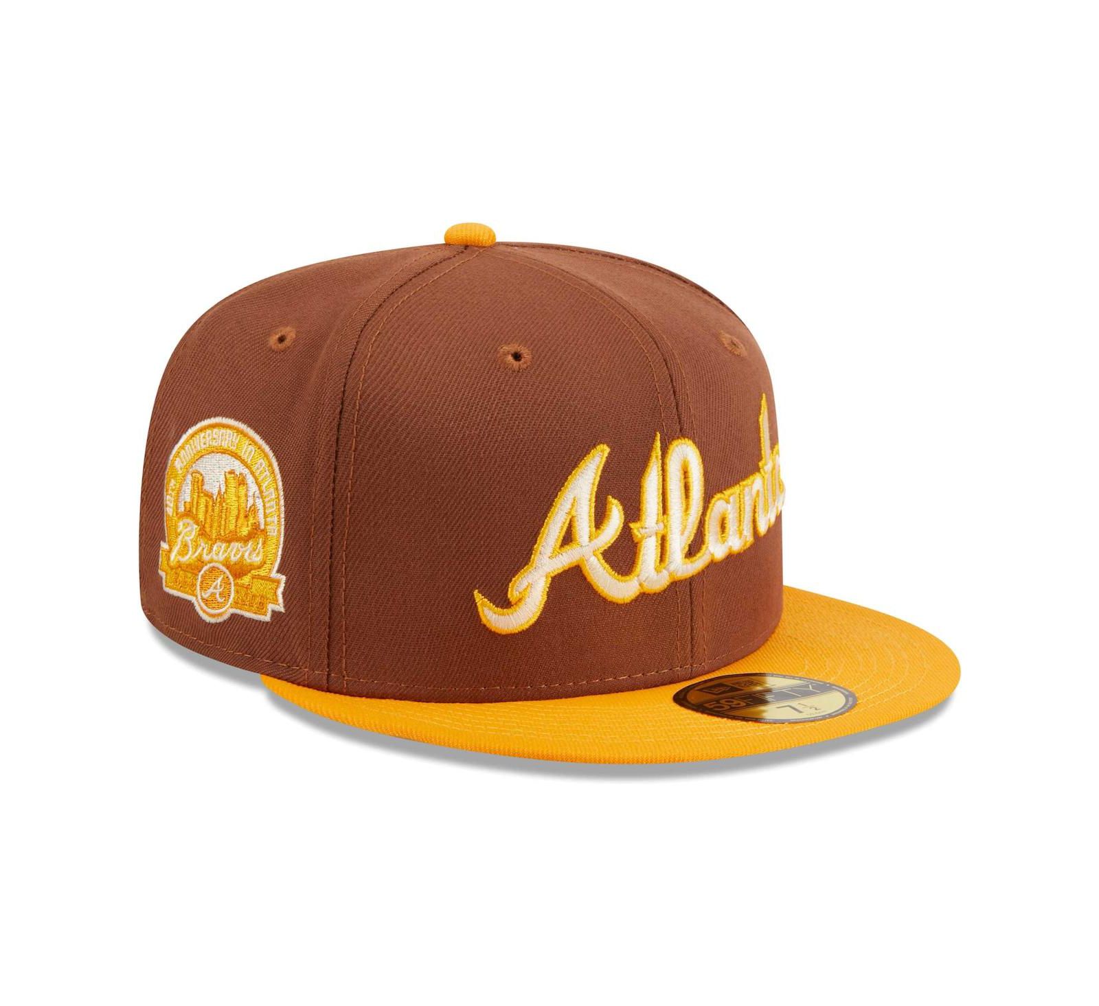 Мужская кепка New Era Atlanta Braves Tiramisu 59FIFTY Fitted