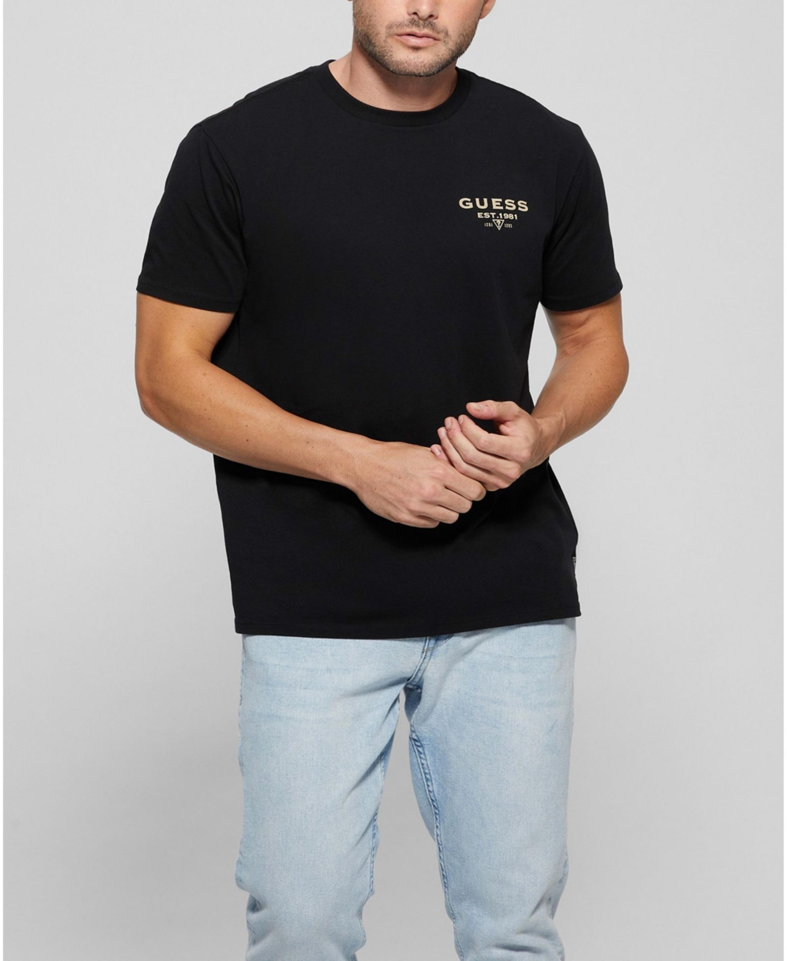 GUESS Men's Signature Short Sleeve T-shirt