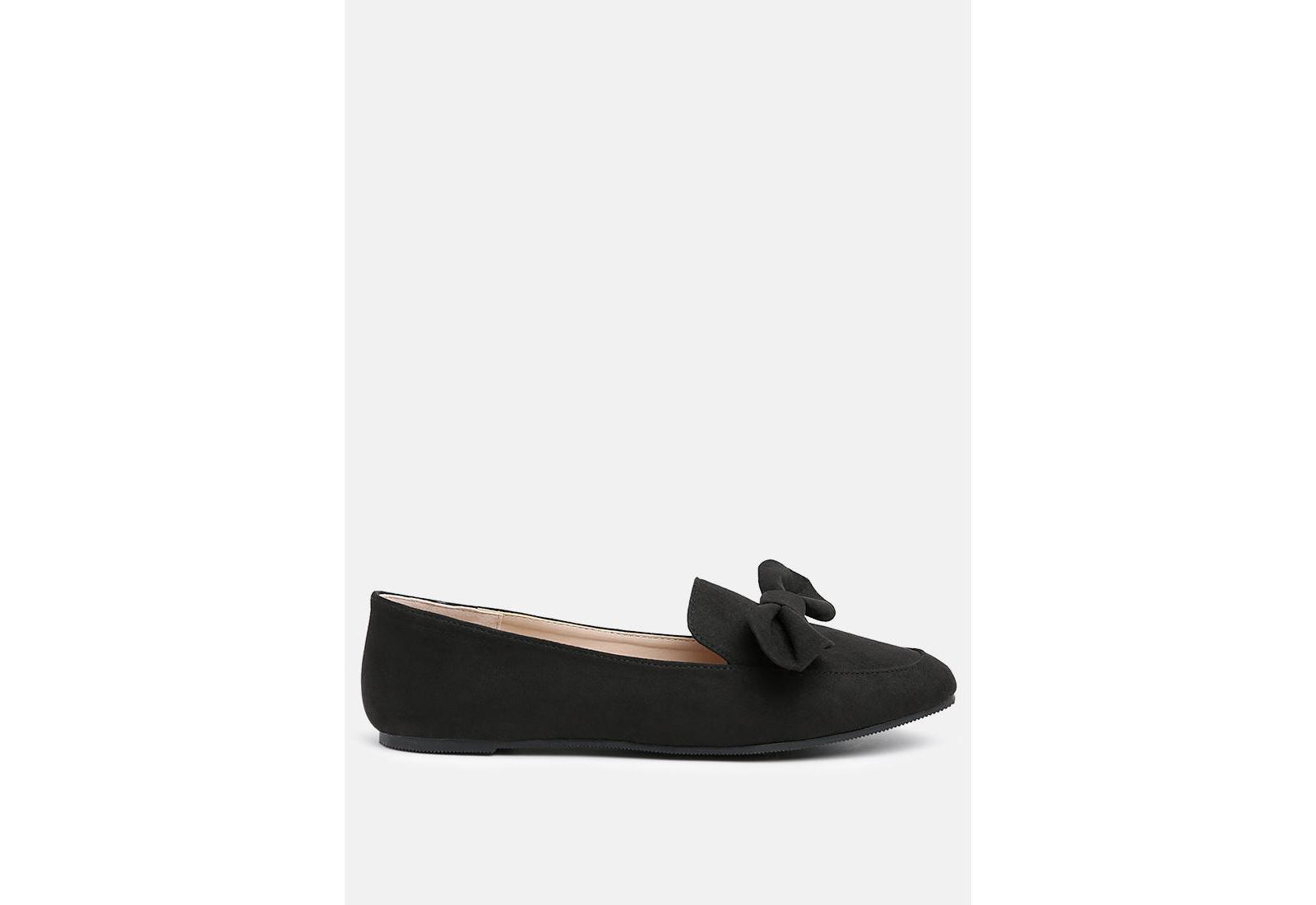 London Rag Womens Remee Front Bow Loafers