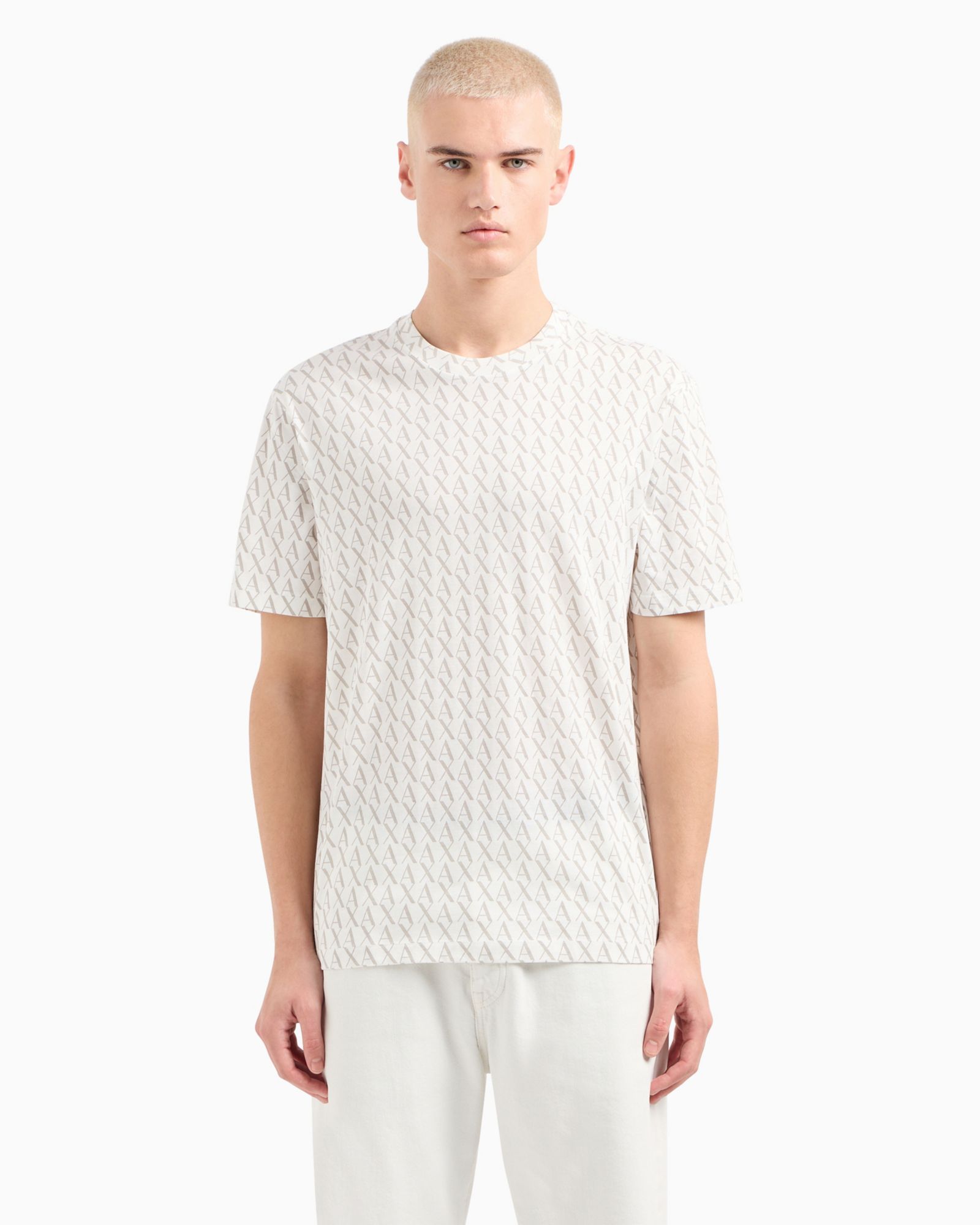 A|X Armani Exchange Мужская футболка regular-fit с логотипом