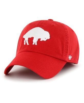 Мужская кепка '47 Brand Red Distressed Buffalo Bills