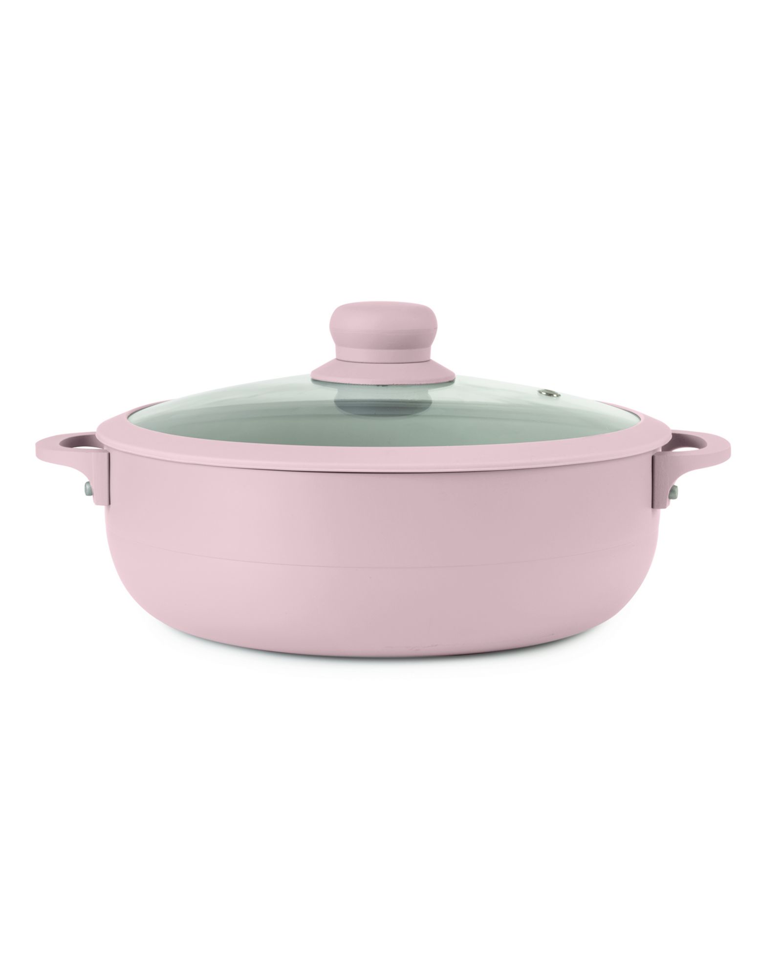 Sedona Kitchen алюминиевая кастрюля Caldero объемом 3,5 кварты со стеклянной крышкой с силиконовой кромкой и держателем ручки из силикона
