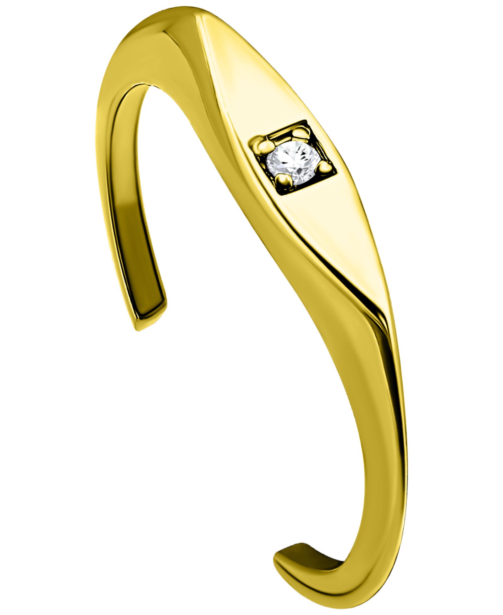 Кольцо на палец Giani Bernini Cubic Zirconia Signet Style