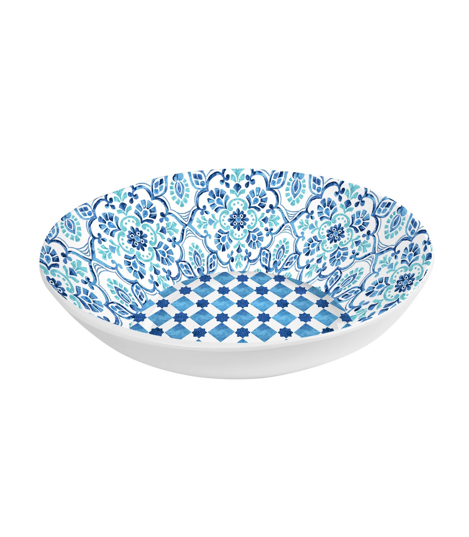 Abode Homewares Palazzo Tile Serve Bowl 12", 113 oz