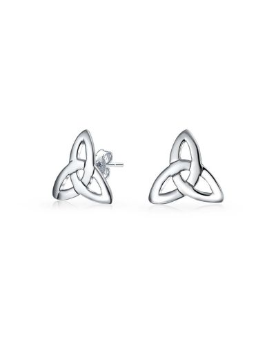 Серьги-гвоздики Bling Jewelry с кельтским узлом из стерлингового серебра