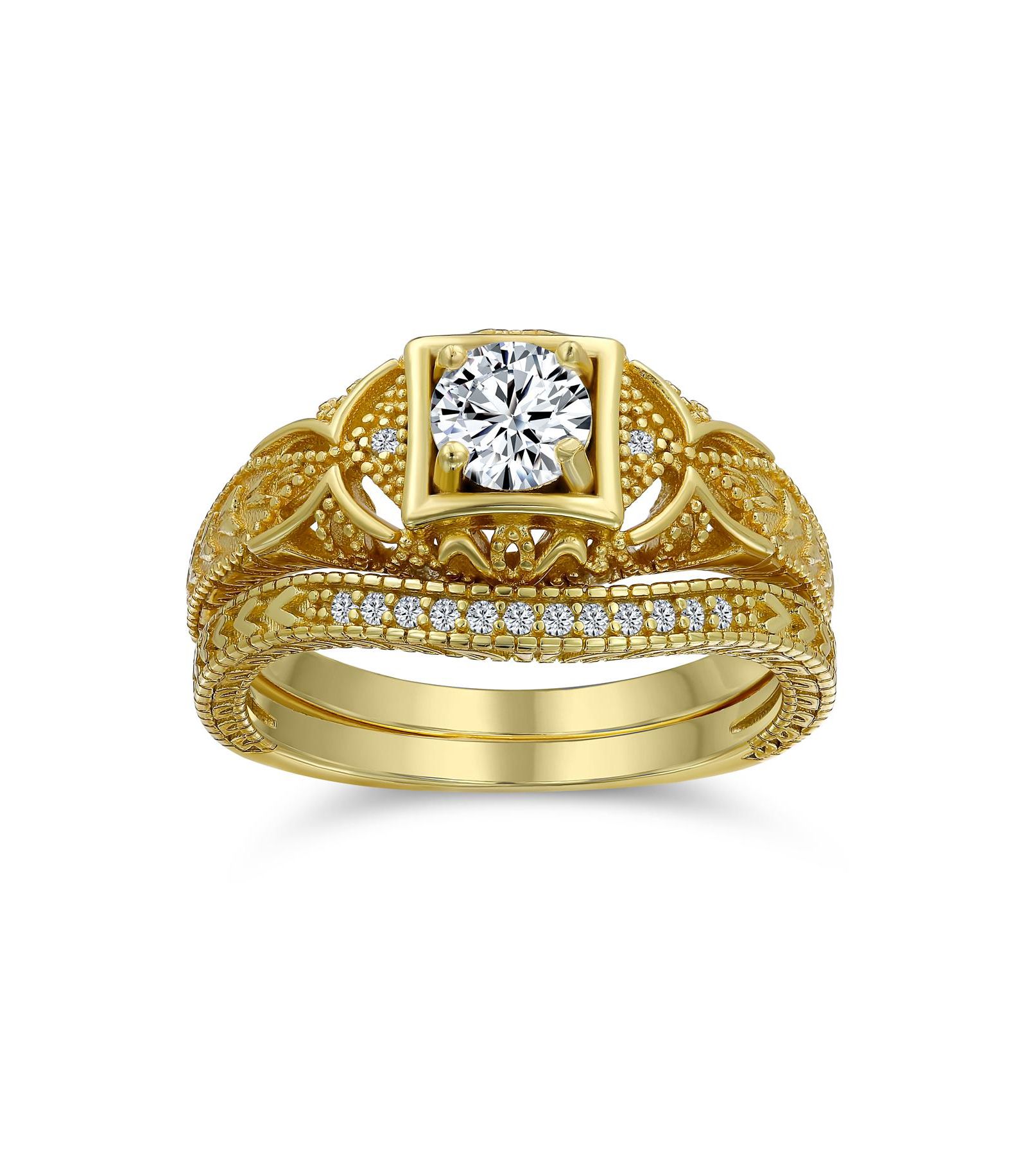 Кольцо с бантом из кубического циркония, стерлинговое серебро от Bling Jewelry