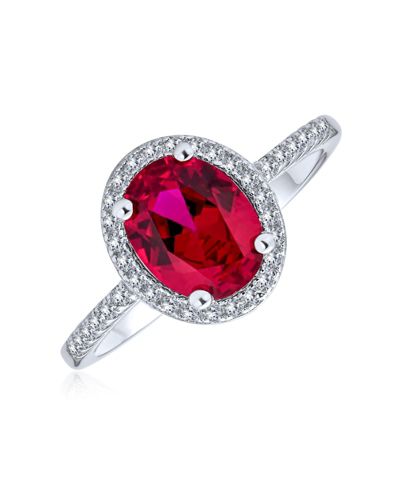 Bling Jewelry Коктейльное кольцо с цирконием и серебром