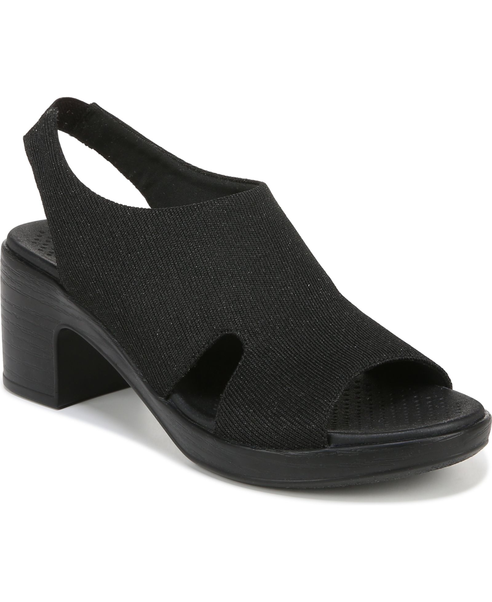 LifeStride Women's Eden Washable Block Heel Strappy Slingback Sandals