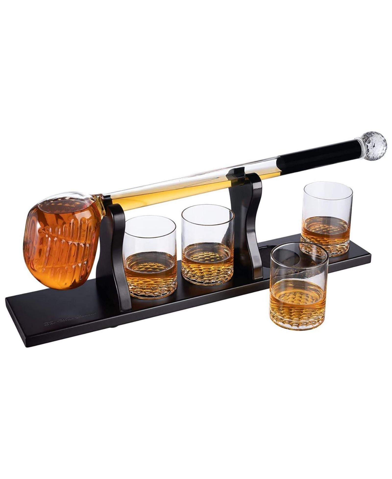 Набор декантер и стаканы The Wine Savant Golf Club Whiskey, 5 шт.