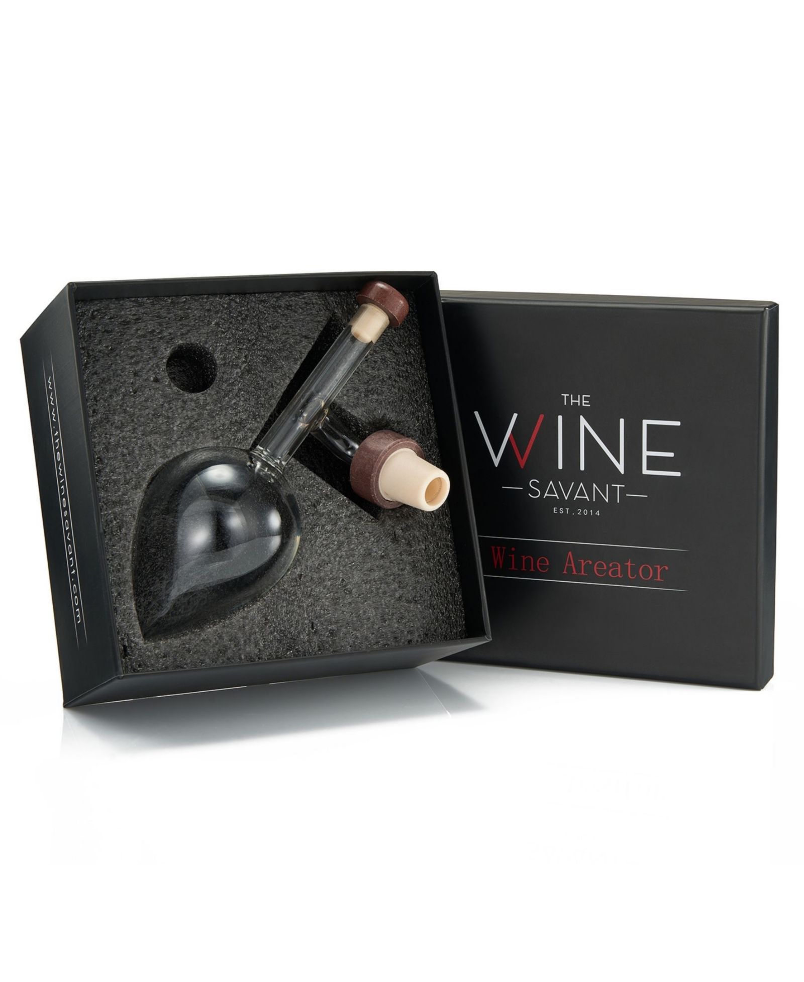 Аэратор и декантер для вина The Wine Savant, итальянский аксессуар в подарочной упаковке