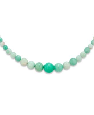 Ожерелье Bling Jewelry Semi-Precious Natural Stone Graduated Bead Ball Strand 16-18 Inch