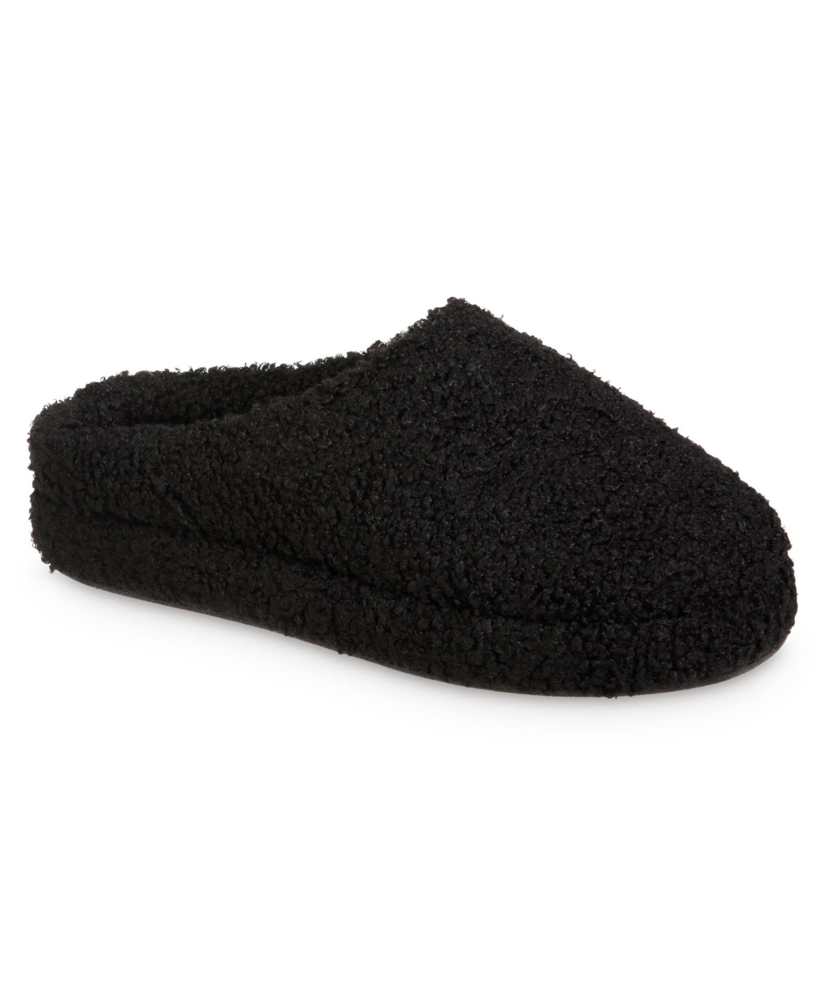 Женские тапочки Isotoner Signature Memory Foam Berber Fiona Comfort Hoodback
