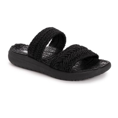 Muk Luks Women's Stella 2 Strap Slide Sandal