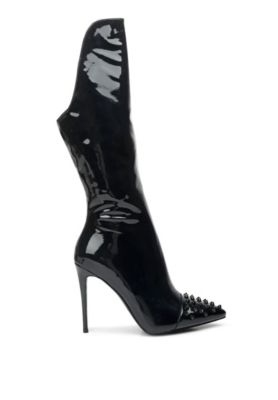 Женские сапоги-стилеты London Rag Women's Forbidden Stud Stiletto Calf Boots