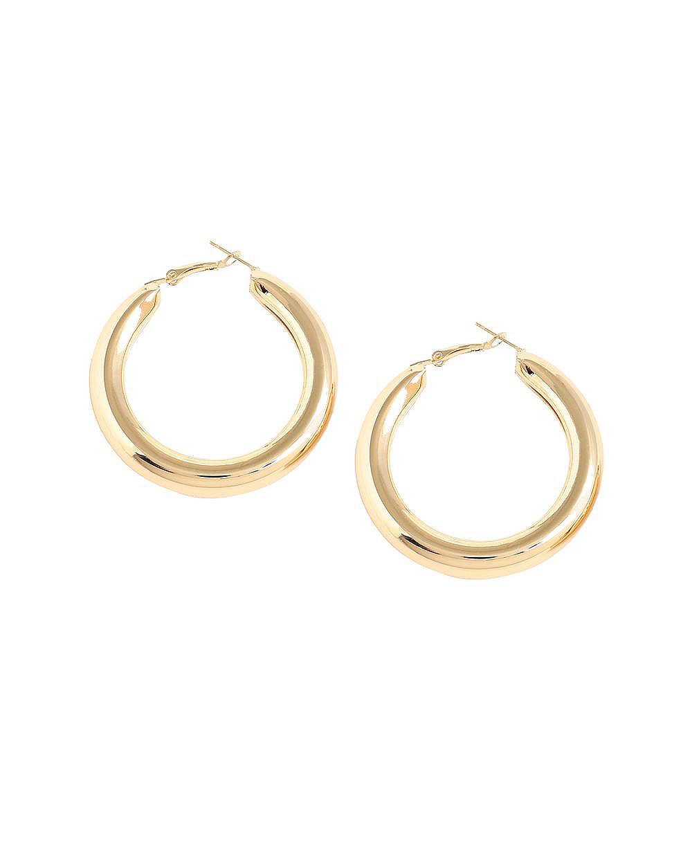 Женские серьги-кольца SOHI Chunky Hoop