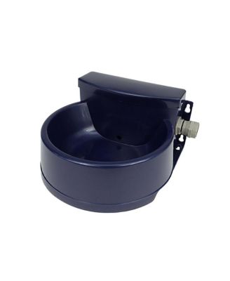 Coastal Pet Bergan Auto-Wata - Backyard & Patio Automatic Water Bowl for Cat, Dog and Other Pets - Navy - 1.5 qts / 48 oz.