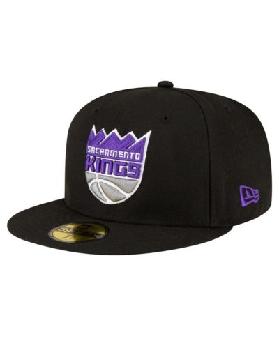 Мужская кепка New Era 59FIFTY Sacramento Kings, черная