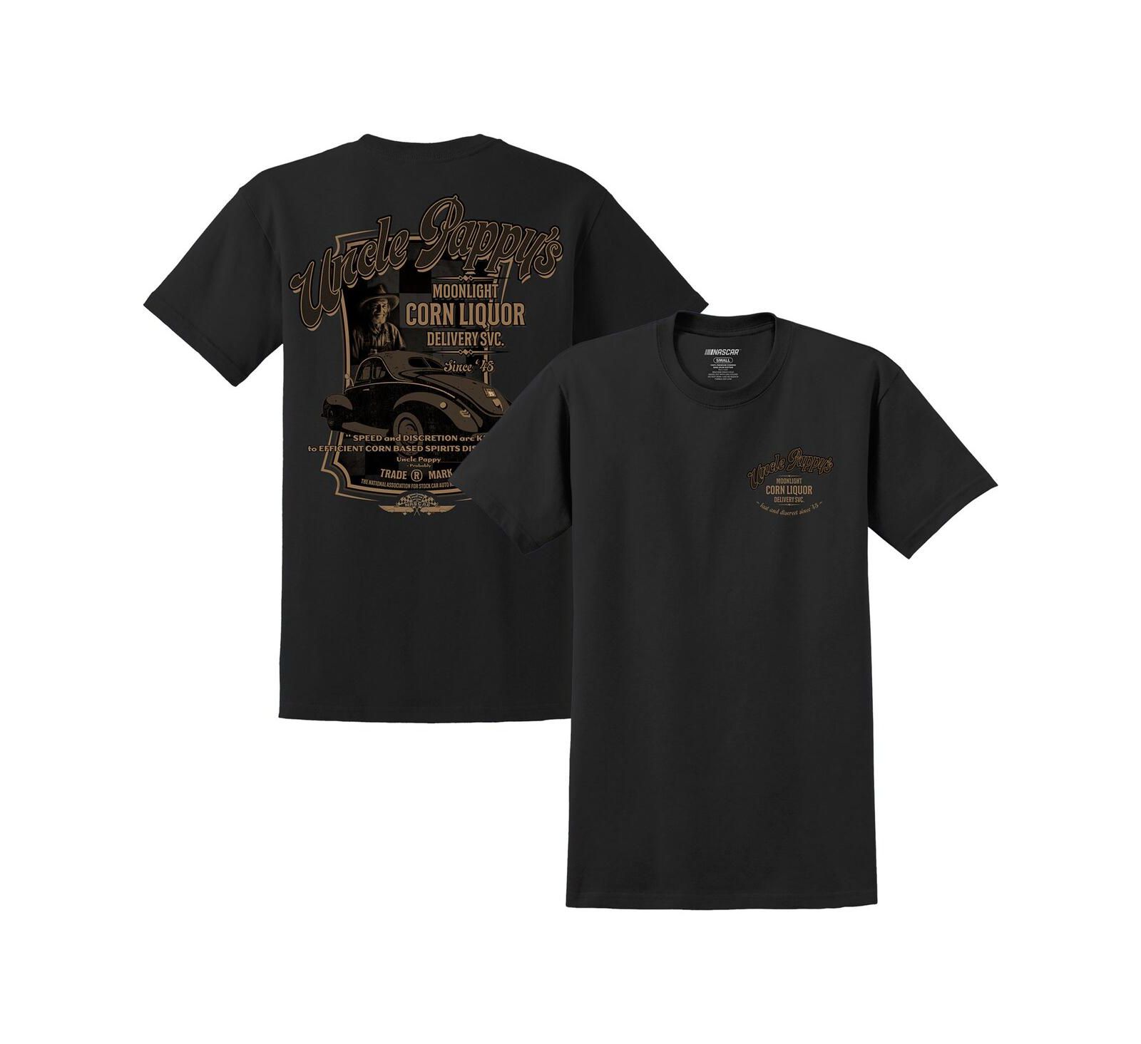Men's TEAM NASCAR Black Uncle Pappy Tri-Blend T-shirt