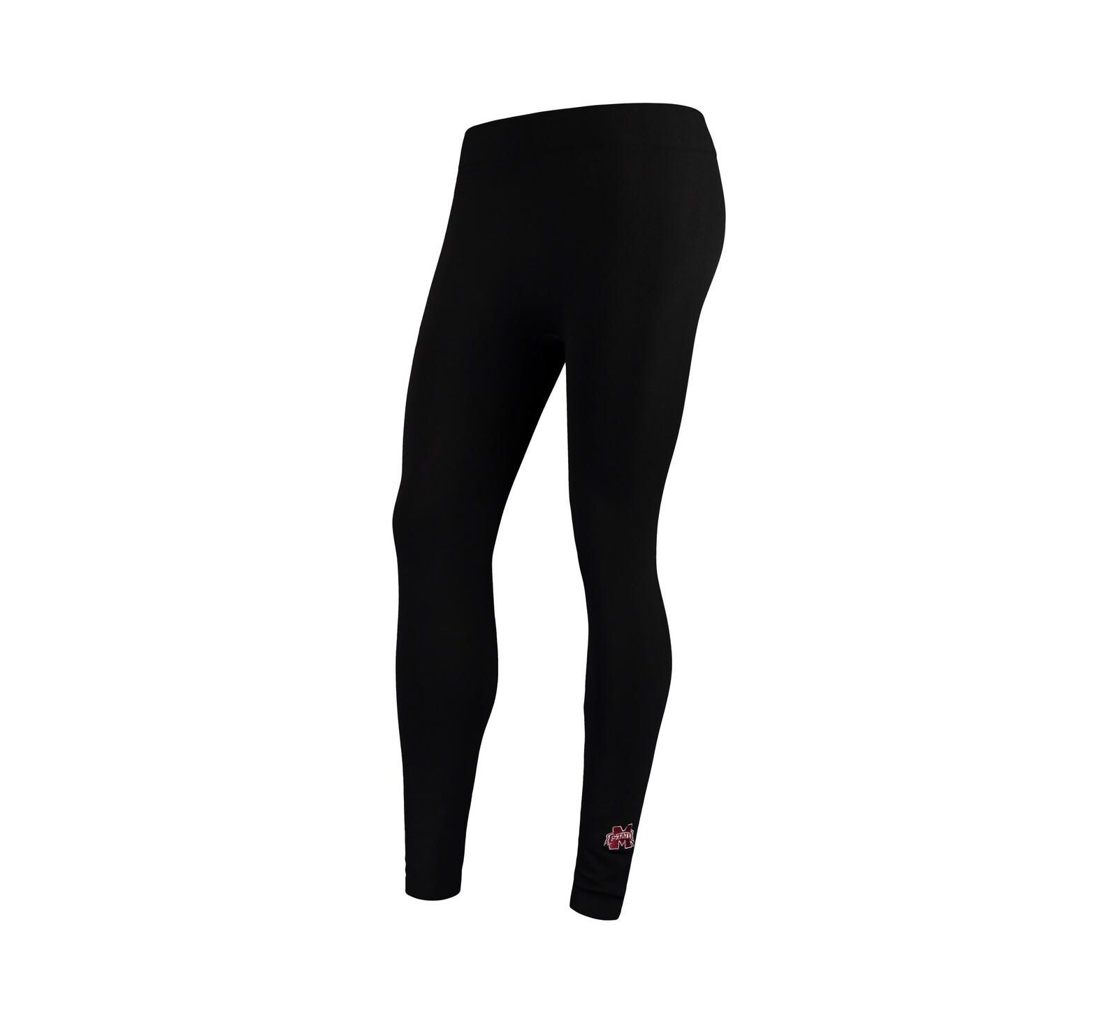 Женские флисовые леггинсы ZooZatz Black Mississippi State Bulldogs