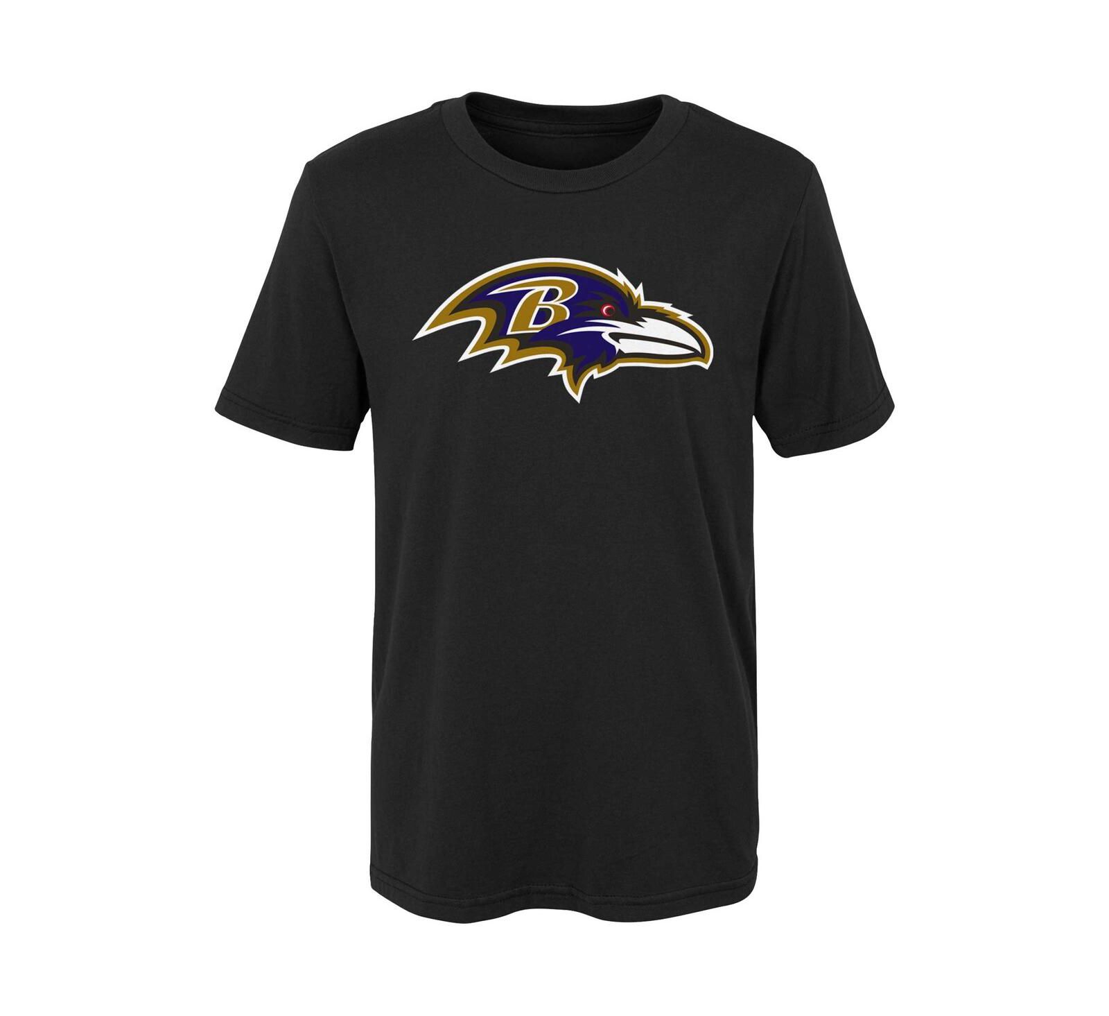 Детская футболка Black Baltimore Ravens Primary Logo T-shirt