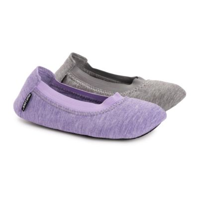 Женский набор балеток Muk Luks 2 пары Travel Ballerina Set