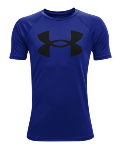 Under Armour Мужская футболка Tech Big Logo с коротким рукавом для подростков