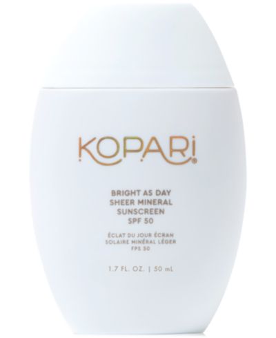 Минеральный солнцезащитный крем Kopari Beauty Bright As Day SPF 50, 1.7 oz.