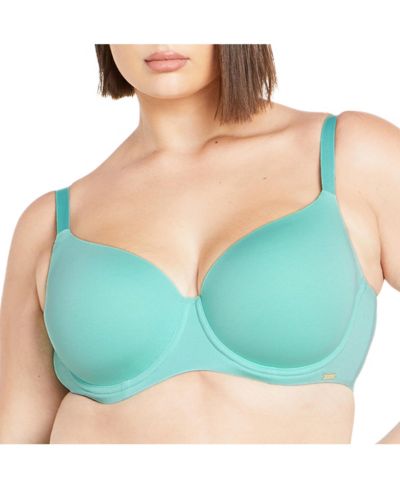 CITY CHIC Женский хлопковый бюстгальтер T-Shirt Bra Plus Size Smooth & Chic