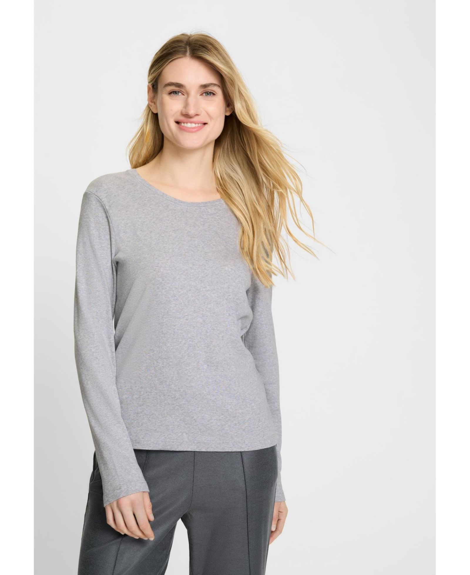 Olsen Women's Solid Cotton T-Shirt