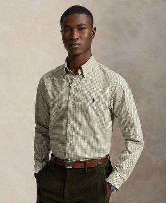 Polo Ralph Lauren Men's Classic-Fit Plaid Twill Shirt