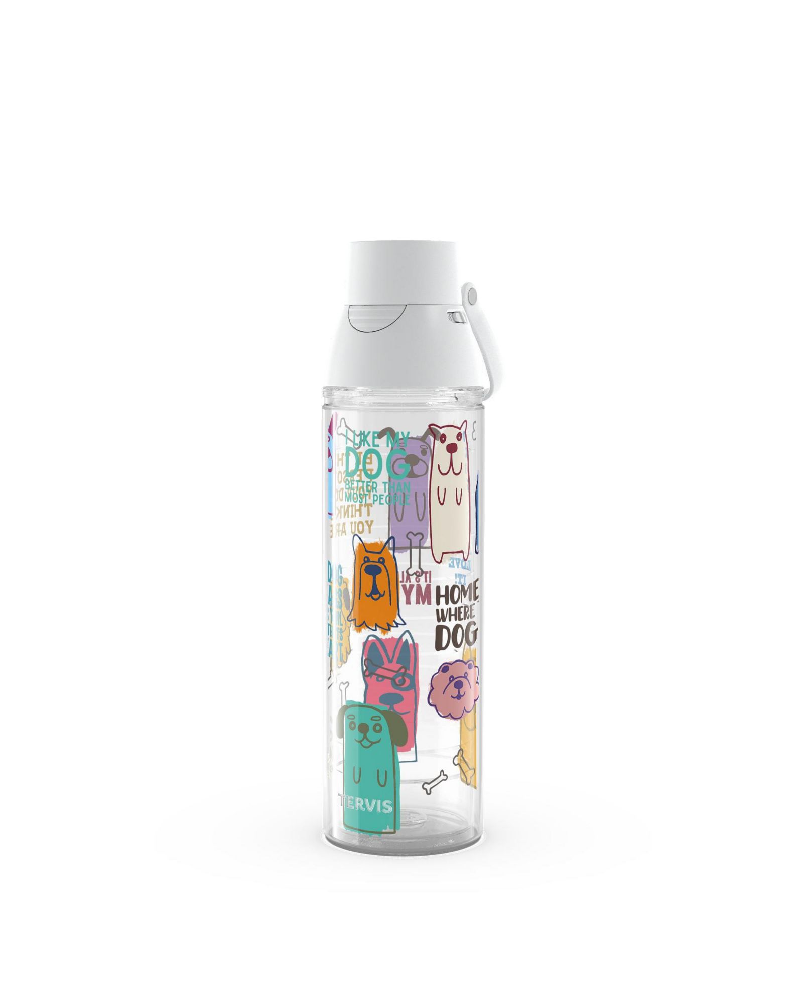 Термокружка Tervis Venture Lite с надписями про собак, двойные стенки, 24oz